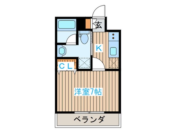 エルスタンザ通町の物件間取画像